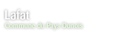 Le Pays Dunois : Lafat