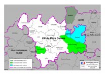 L'évolution du périmètre du territoire
